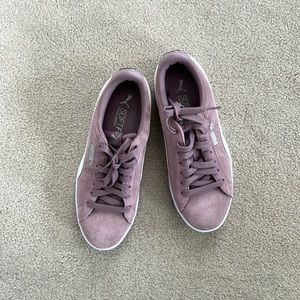 Puma - tennis shoes - pink/purple